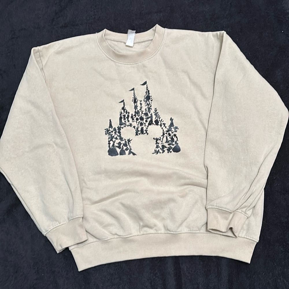Tan character sweatshirt
